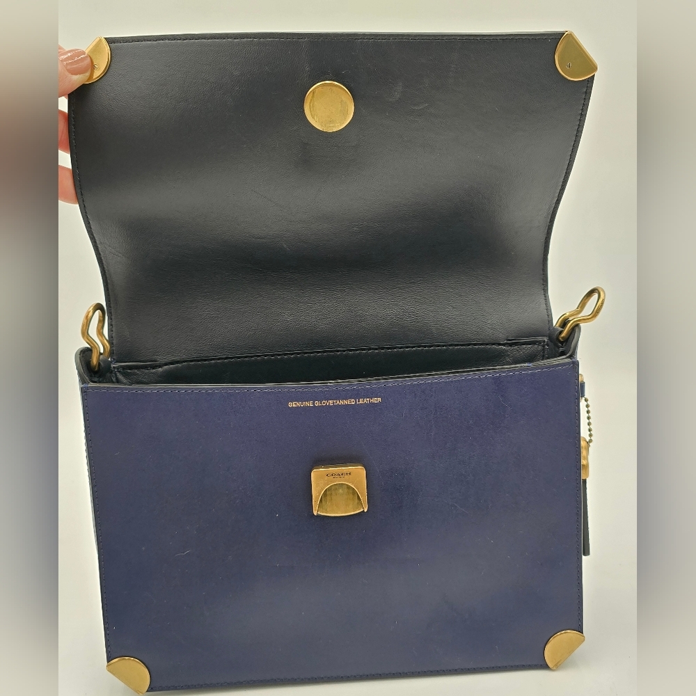 Coach 1941 Cooper Shoulder Bag, Cadet Blue - Picture 8 of 14